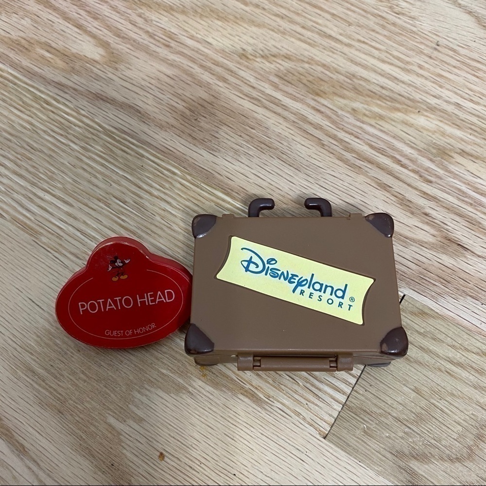 Disney Exclusive Mr. Potato Head Accessories Disneyland Resort Suitcase